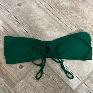 Juniors bikini strapless top